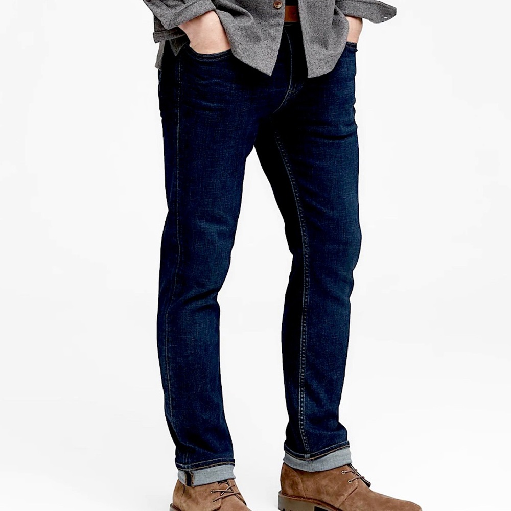 Banana Republic Rapid Movement Slim Fit Denim 34/30.